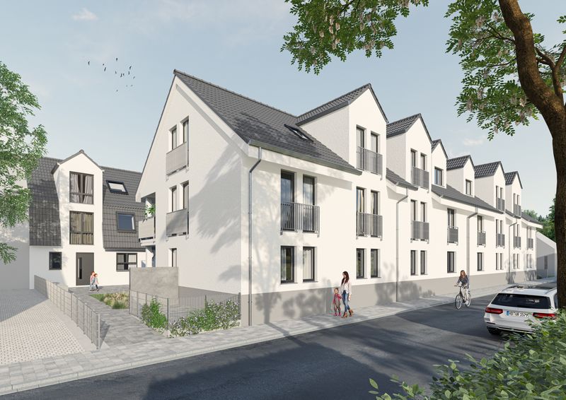 Erstbezug! 4-Zimmer-Maisonettewohnung mit überdachtem Balkon